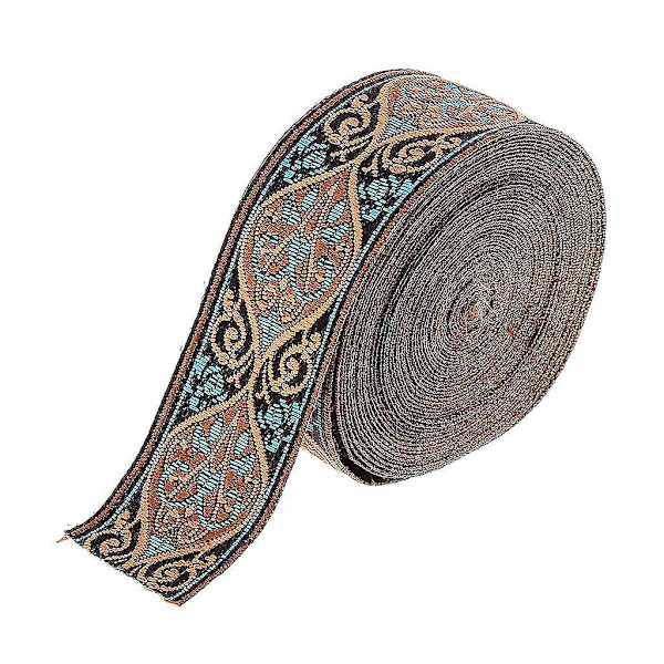 2x5 meter Jacquard-kantband syband tygband för sömnad hantverk 3cm