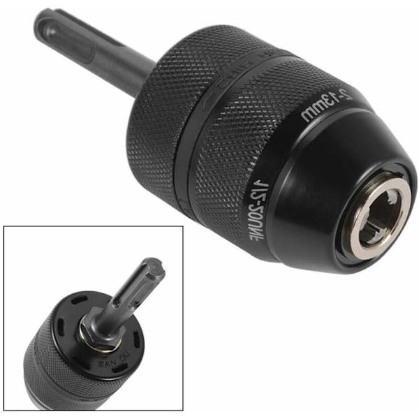 2-13mm Nøglefri Chuck Adapter Heavy Duty Professionel Chuck 1/2-20 UNF Nøglefri Chuck Nøglefri Boremaskine med SDS Adapter