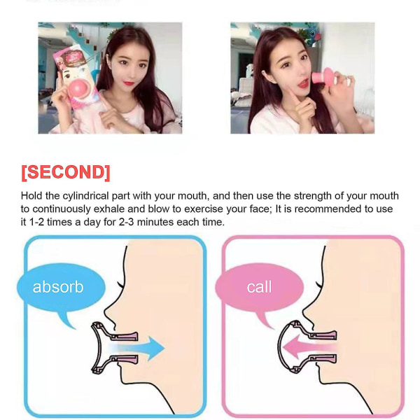 Law Stripe Eliminator V Face Suction Trainer Face Slimming Double Chin Reducer