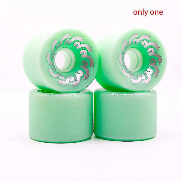 1 st Skateboardhjul 70mm 82a Pu,70x51mm, Professionella Frostade Hjul För Longboard Och Cruiser,g