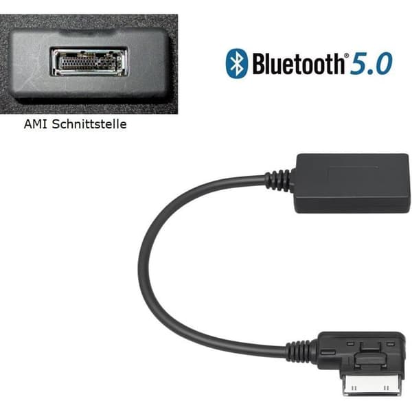 1 Bluetooth-sovitin, Mercedes AMI -liitäntä, Bluetooth 5.0 A2DP, MP3-suoratoisto AUX-IN, BCES ML GL -sarja 2009–2014.