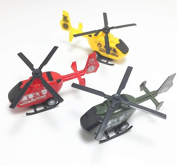 Simuleringshelikoptere Mini Plastik Die Cast Træk Tilbage Helikopter Legetøj Dekoration Træk Tilbage Flymodeller Fly Legetøj Plastik Inerti Legetøj Til Børn