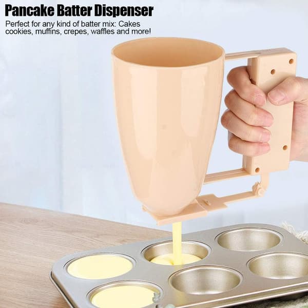 Pannkakssmetdispenser med handtag