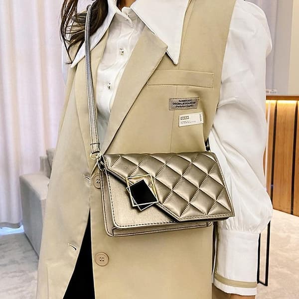 Crossbody-väskor för kvinnor, små handväskor, axelväska, damhandväska