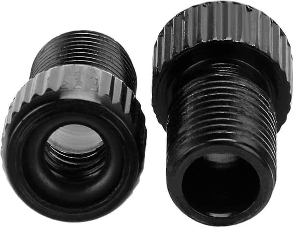 4 st Presta till Schrader cykelventil adapter, aluminiumlegering adapter cykelventil Yo