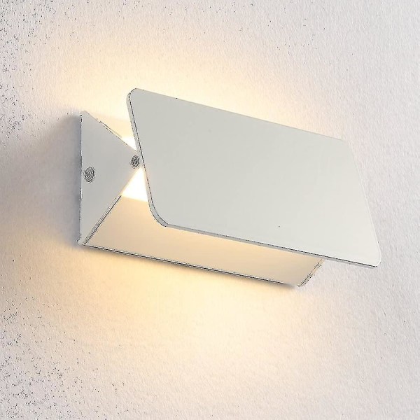 Triangelstil Vägglampa Led 5w Modern Lampa Inredning Modernt Aluminium Ljus För sovrumstrappa Vardagsrum Kontorsveranda [energiklass A +