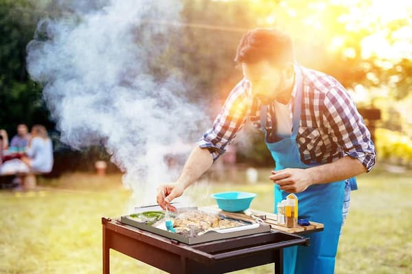 BBQ-korg, BBQ rostfri perforerad grillpanna