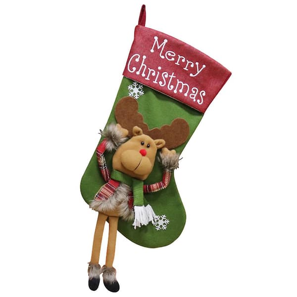 Jul Stor strumpa Julgranshänge Barn Present GodispåseC