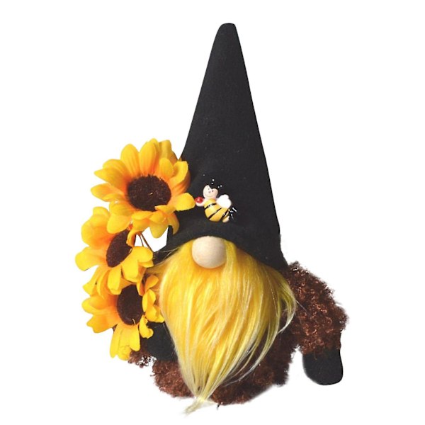 Bumble Bee Randig Tomte Skandinavisk Tomte Nisse Svensk Honungsbi Elf Hem