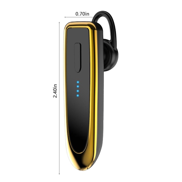 K23 Business Trådlöst Bluetooth-headset (svart guld)