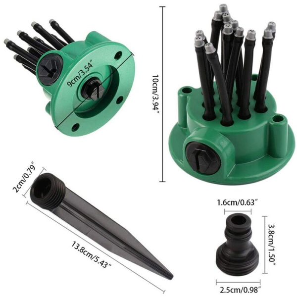 360 graders have sprinkler automatisk multi-hoved sprinkler have sprinkler have sprinkler