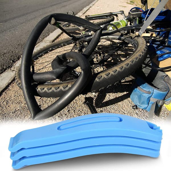3-pack cykel däck spak verktyg, professionell däckbyte och slangbyte blå