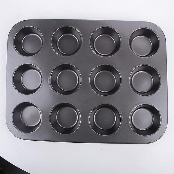 Nonstick Muffin Pan Bakform, 12 Koppar, Set