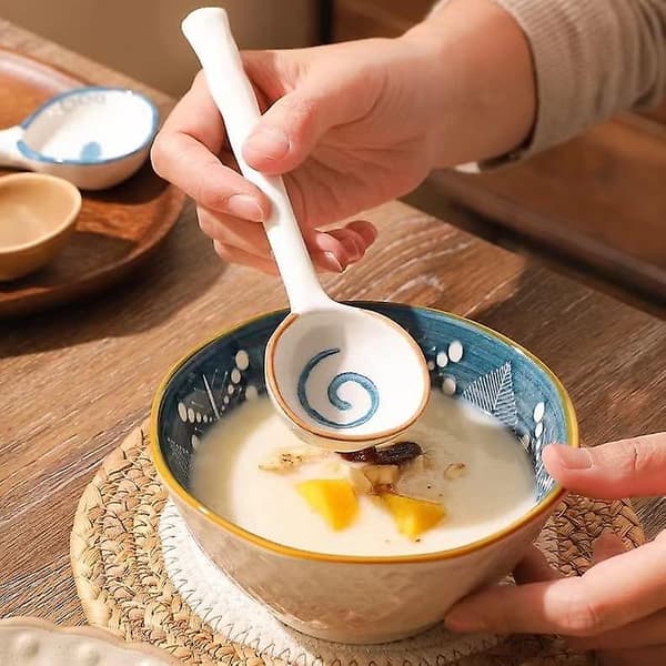 Japansk Stor Ske, håndkneadet (2 stk.) - 3