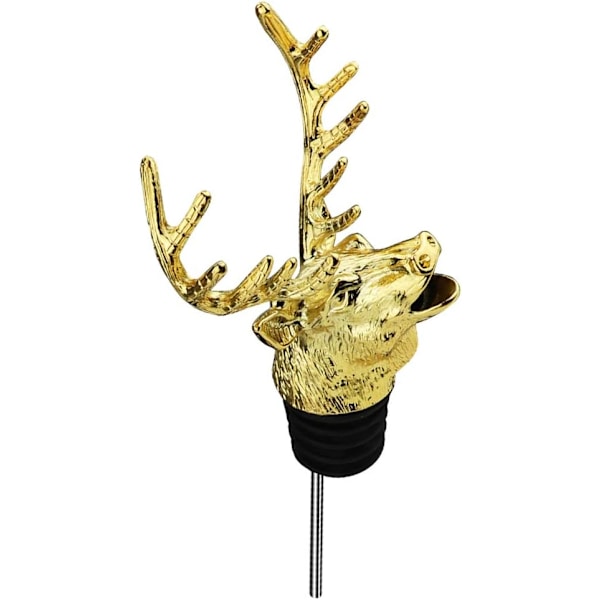 Vinkork med hällpip (guld)
