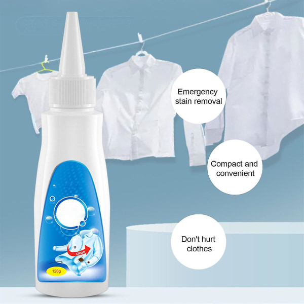 Tvättfläckborttagningsmedel Mini Bärbar fläckborttagningsmedel för tvätttillbehör-4