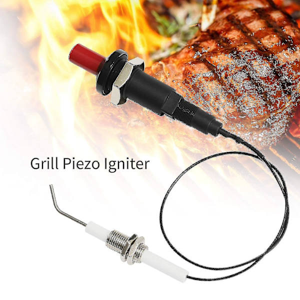 3 st universella keramiska elektrod tändstift elektronisk enhet för grill och öppen spis gas S
