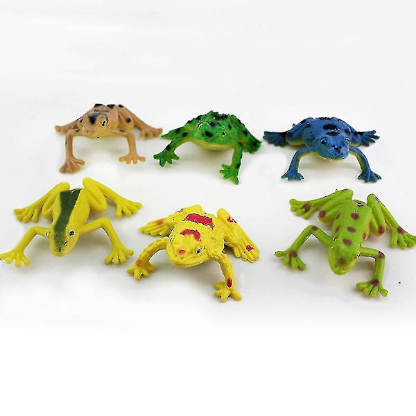 Mini Colorful Frog Bath Pedagogisk barnleksak