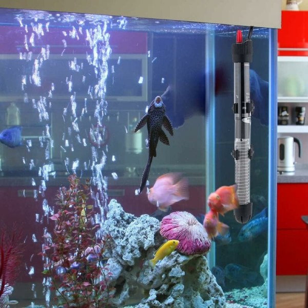Akvarievarmere, 25W dykvarmer Immersionsvarmelegeme til akvarium