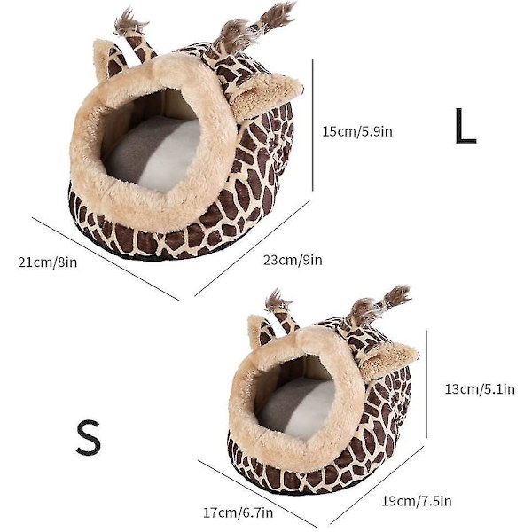 Marsvin Säng Leksak Bur Hus Tillbehör Bo Igelkott Hamster Tillbehör Socker Glider Illrar Rått Säng Leksaker Små husdjur