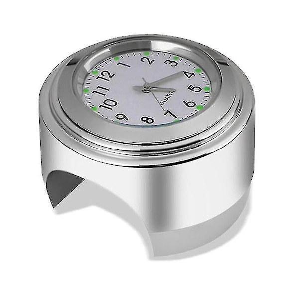 Kompatibel 22-25,4 mm styre Fashion bilklock termometer mätare universell modell
