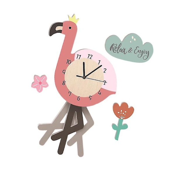 1 st Flamingo Pendelklocka