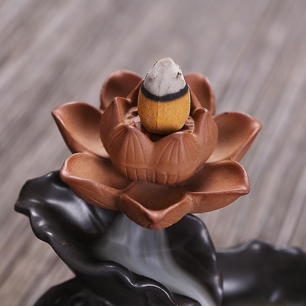 Keramiska Lotus returbrännare kan användas var som helst i hemmet och studion