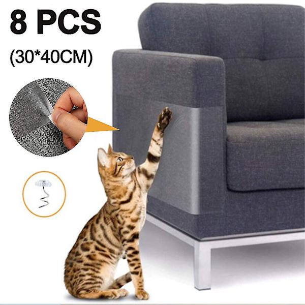 Kattmöbler Soffa Skyddsklisterlappar, Katt Hund Tass Självhäftande-9