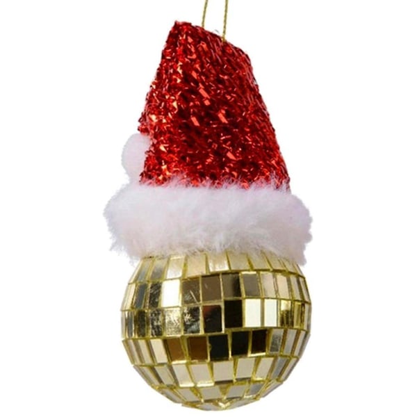 Mini Disco Spegelboll Juldekor Utsökt hängande prydnadsföremål för träd juldekoration Bröllopsfödelsedagsfest