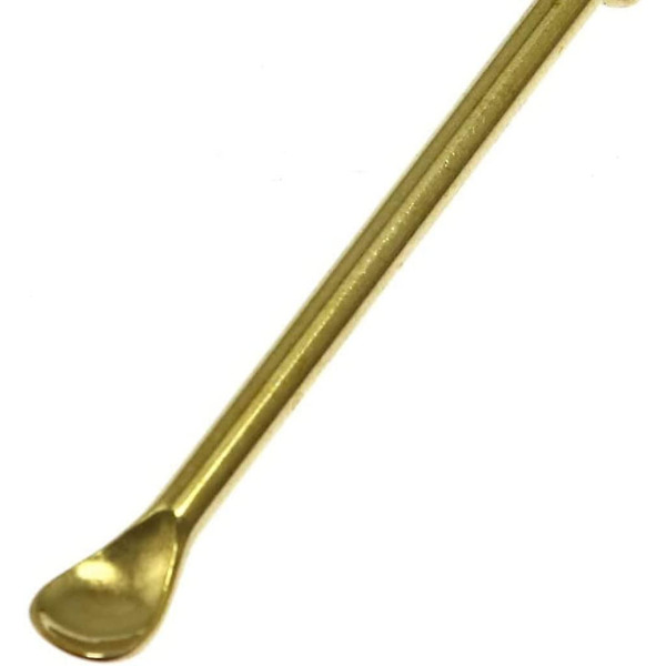 2-pack litet flaska liten sked sked hänge halsband ring tillbehör