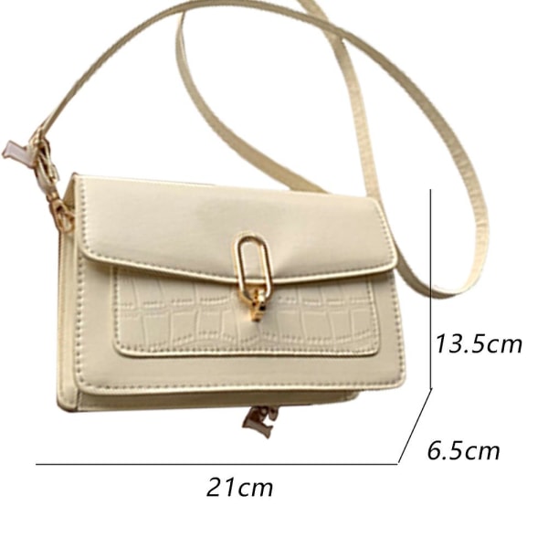 Fashion Crossbody Väskor För Kvinnor Designer Lätta Handväskor Beige