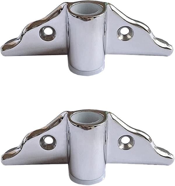 2 st 316 rostfritt stål roddlock åra stöd fäste för 1/2\" skaft