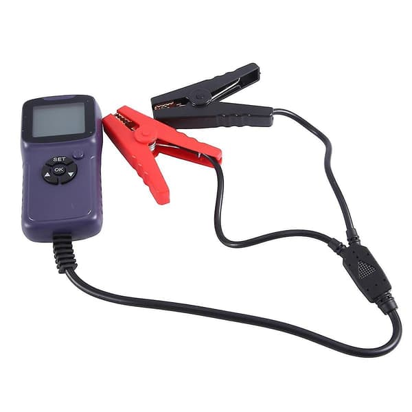 Fordonsbil LCD Digital Batteritestanalysator Autosystemanalysator 12v Bilbatteritestare Diagnostikverktyg