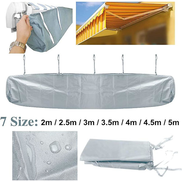 Cover, Cover (grå, storlek: 2,5 m)