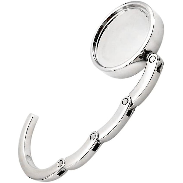 Handväska Krok Kvinnor Vikväska Handväska Krokhängare Fäste Bordsväska Handväska Krokhängare Hållare Silver