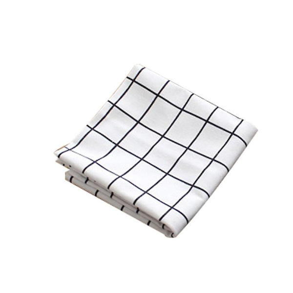 40x60cm Enkel bomullslinne servett bordsduk matbord bakgrundstyg dekor（1）