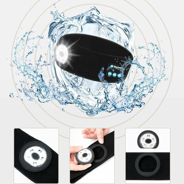 Säädettävä Bluetooth-urheilupanta LED-valolla