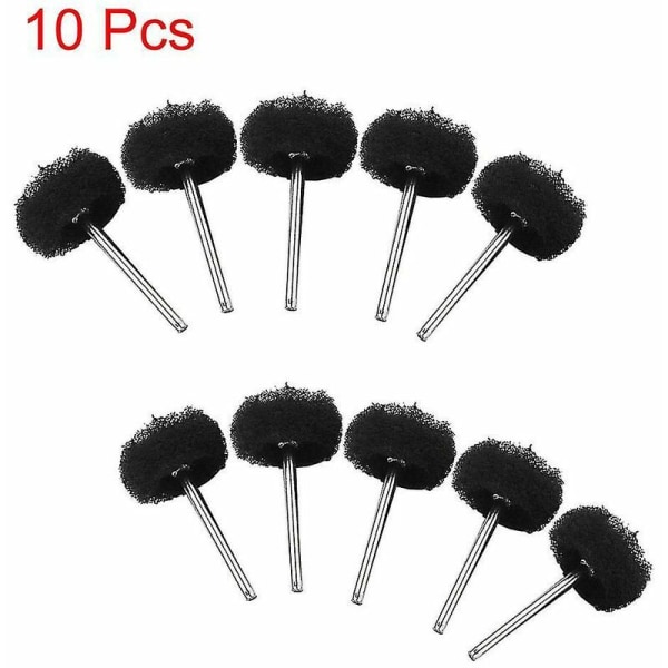 10 st slipskivor Polerskivor Set för Dremel Rotary Tool