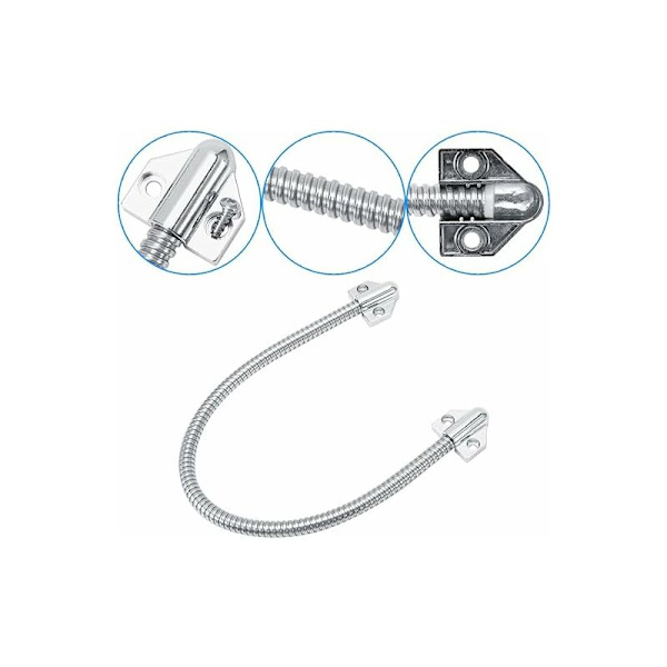 Aluminium dörrkabelring med triangulära ändar för exponerade plug-in-kablar