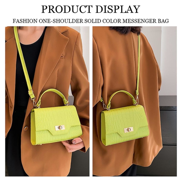 Crossbody-väskor Plånböcker för tjejer,trendiga små handväskor Topphandtag  Damväska Tiny Handbaggreen 500c | Fyndiq