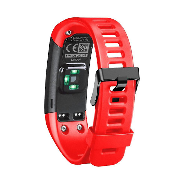 För Garmin Vivosmart Hr SilikonbandRöd