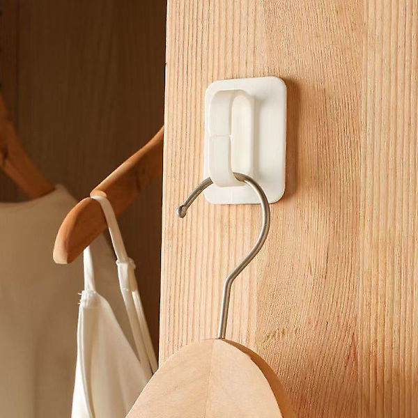 Handdukskrokar, 5-pack, självhäftande krokar, badrum och kök, ingen borrning krävs, lämplig för badrum, kontor