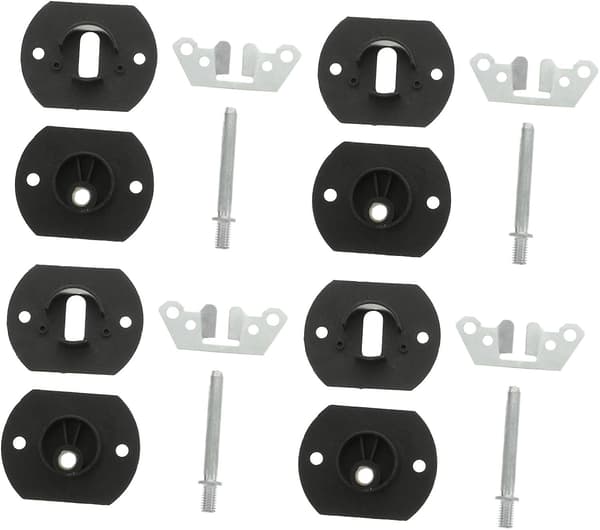 4 Set Soffa Spännen Möbelkopplingar Stifttyp Soffa Del Komponentkoppling Soffa Kopplingsspänne Klipp Soffa Soffa Kopplingar