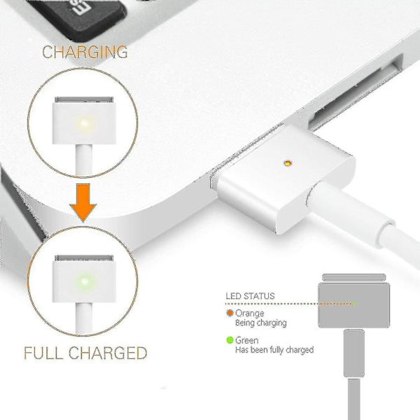 60w Magsafe 2 power för Apple, AC 60w T-tip power Shlm