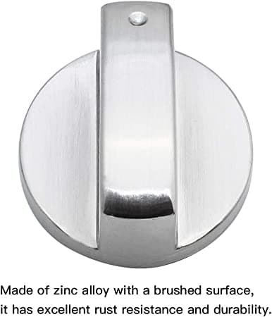 6-pack 6 mm zinklegering gasspisknopp Universal