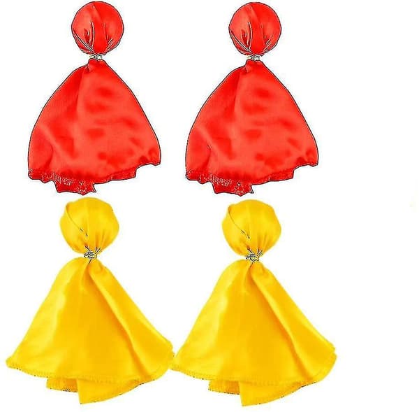 4st Strafflaggor (2 Gula + 2 Röda) (2-pack Gula 2-pack Röda)