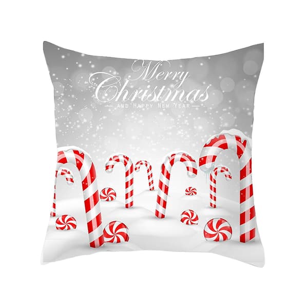 God Jul Dekorationer Låt Det Snöa Önskar Vinter Kuddfodral Set