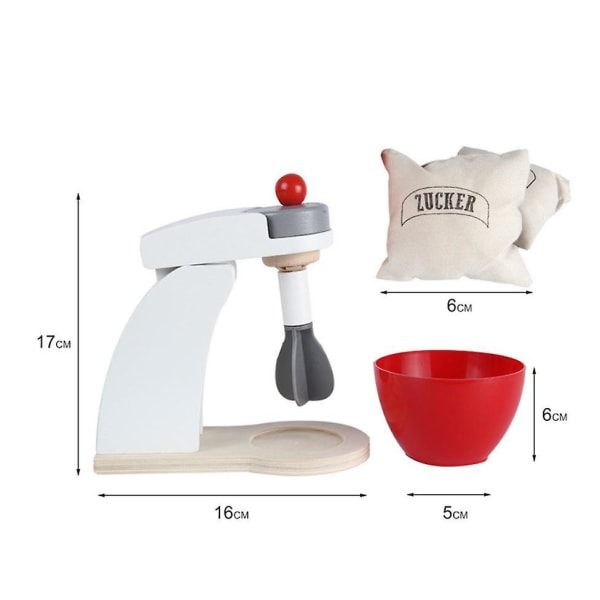Lekhus simulering brödmaskin matlagning mixer matlagning köksredskap set stil 1