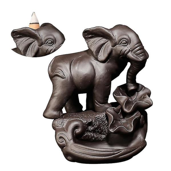 1 st Keramisk Elefant