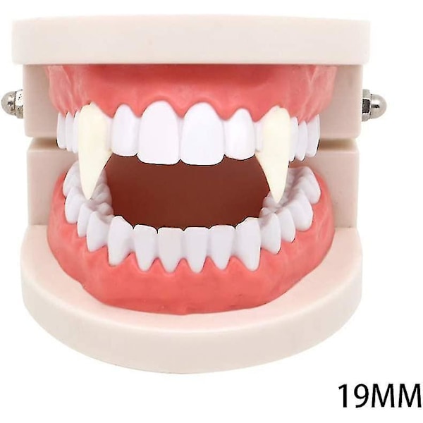 Andre Julepynt Vampyr Tænder Fangtænder, Falske Gebiss Horror Dekoration Rekvisit Halloween Tilbehør Til Halloween Kostume Festgaver (13mm, 1